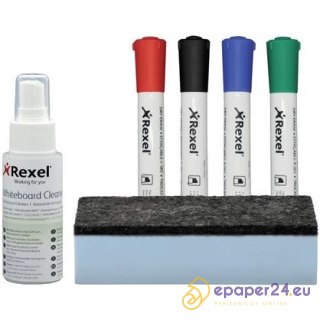 ZESTAW DO TABLIC REXEL WHITEBOARD CLEANING KIT