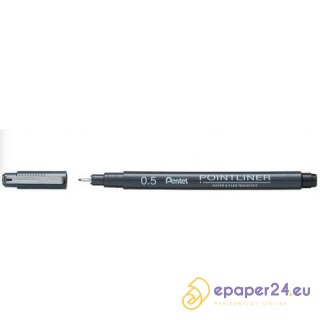 Cienkopis Pentel PointLiner 0.3mm czarny