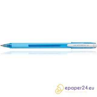 DŁUGOPIS KULKOWY UNI SX-101FL BŁĘKITNY