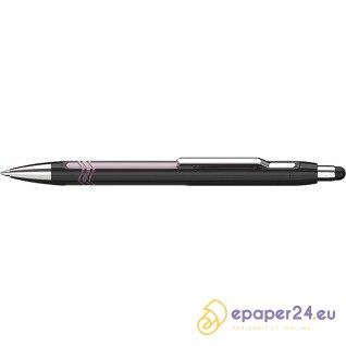 Długopis Schneider Epsilon Touch XB czarno-różowy