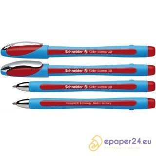 Długopis Schneider Slider Memo XB czerwony