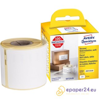 Etykiety na rolce Avery Zweckform 101x54mm białe (220)