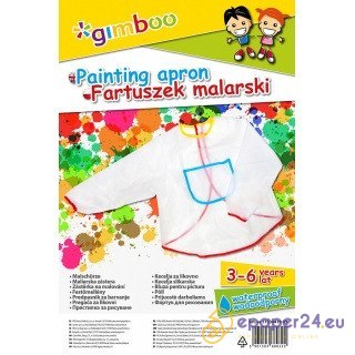 Fartuszek malarski Gimboo 3-6 lat