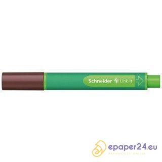 Flamaster Schneider Link-it 1.0mm ciemnobrązowy