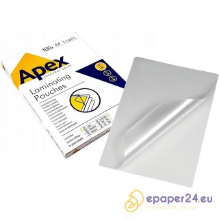 FOLIA LAMINACYJNA APEX A4/80µm BŁYSK (100)