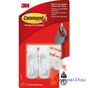 Haczyki Command + paski (2+4)