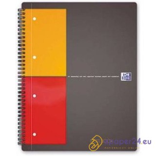 KOŁONOTATNIK OXFORD NOTEBOOK A4+/80K KRATKA