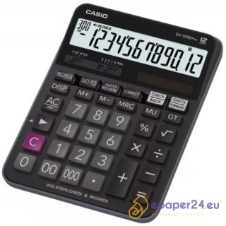 Kalkulator Casio DJ-120D Plus czarny