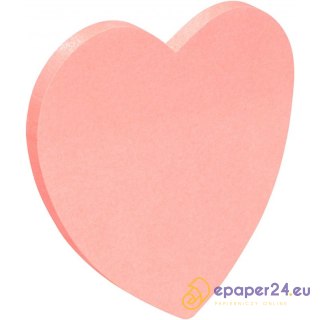 Karteczki Donau Serce różowe (50)