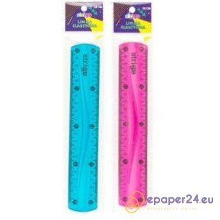 LINIJKA PLASTIKOWA STRIGO 20cm ELASTYCZNA