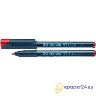Marker do płyt Schneider Maxx 244 M czerwony