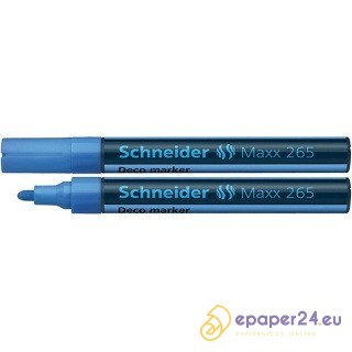 Marker kredowy Schneider Maxx 265 Deco niebieski