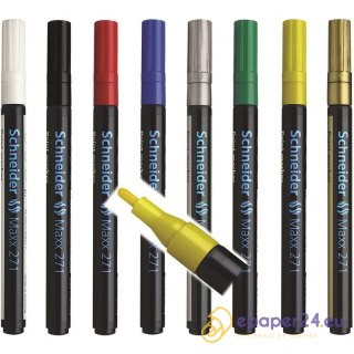 Marker olejowy Schneider Maxx 271 czerwony
