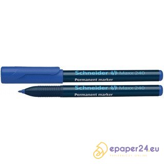 Marker permanentny Schneider Maxx 240 niebieski
