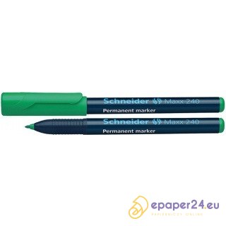 Marker permanentny Schneider Maxx 240 zielony