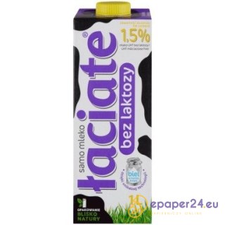 Mleko UHT Łaciate 1L 1.5% bez laktozy