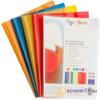 Okładka na zeszyt Gimboo A5 zielona