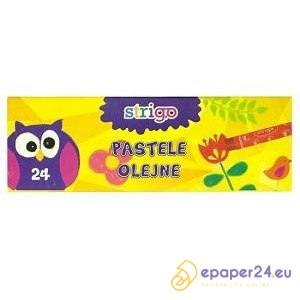 PASTELE OLEJNE STRIGO 24 KOLORY
