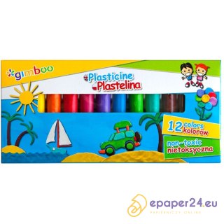 Plastelina Gimboo 12 kolorów