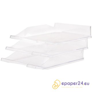 PÓŁKA NA DOKUMENTY BANTEX BUDGET TRANSPARENTNA