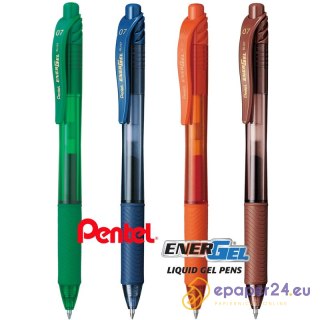 Pióro kulkowe Pentel EnerGel BL107 granatowe