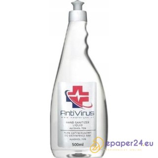 Płyn do dezynfekcji rąk AntiVirus 500ml