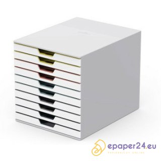 Pojemnik 10 szuflad Durable Varicolor