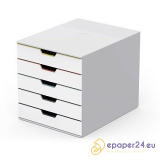 Pojemnik 5 szuflad Durable Varicolor