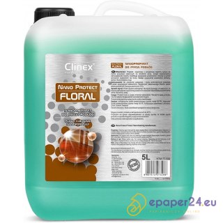 Preparat Clinex Nano Protect Floral 5L (do mycia podłóg)