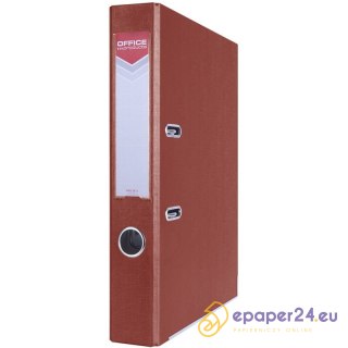 Segregator Office Products Officer A4/55mm bordowy