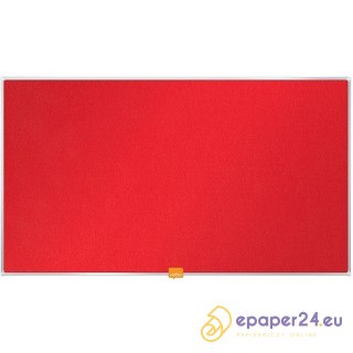 TABLICA TEKSTYLNA NOBO 32" (71x40cm) CZERWONA