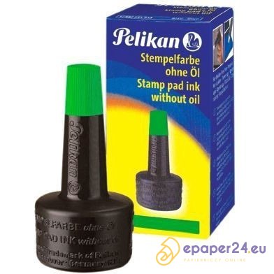 TUSZ DO PIECZĄTEK PELIKAN 28ml ZIELONY TUSZ DO PIECZĄTEK PELIKAN 28ml ZIELONY