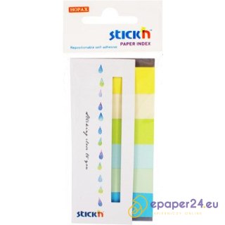 ZAKŁADKI STICK'N 15x45mm 6 KOLORÓW (6x30)