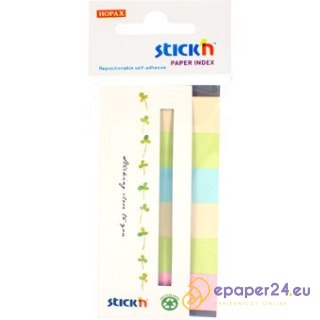ZAKŁADKI STICK'N 15x45mm 6 KOLORÓW (6x30)