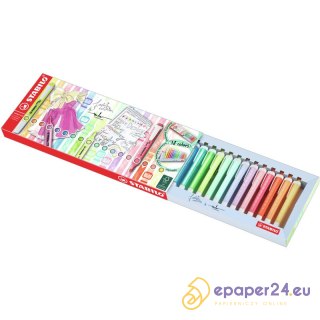 Zakreślacze Stabilo Swing Cool Pastel 18 kolorów