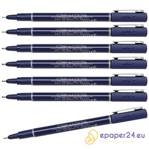 Cienkopis kreślarski Rystor Technic 0.4mm czarny Cienkopis kreślarski Rystor Technic 0.4mm czarny