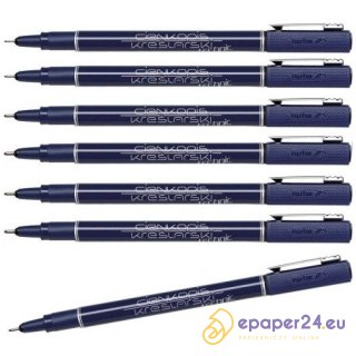 Cienkopis kreślarski Rystor Technic 0.8mm czarny