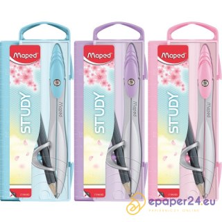 Cyrkiel Maped Study Pastel (+ ołówek)
