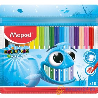 FLAMASTRY MAPED COLORPEPS OCEAN 18 KOLORÓW