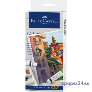 Farby olejne Faber-Castell Creative Studio 12 kolorów