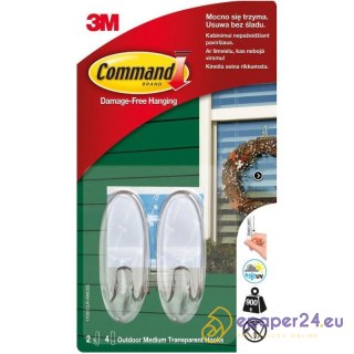 Haczyki Command Outdoor transparentne (2)