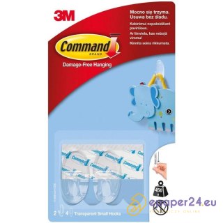 Haczyki Command transparentne (2)