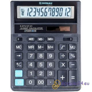 Kalkulator Donau Tech K-DT4127-01 czarny