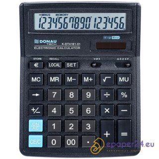 Kalkulator Donau Tech K-DT4161-01 czarny