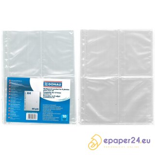 Koszulki na zdjęcia Donau 10x15cm pionowe (10)