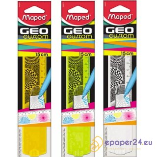 LINIJKA MAPED GEOCUSTOM 15cm