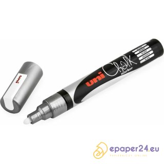 MARKER KREDOWY UNI CHALK PWE-5M SREBRNY