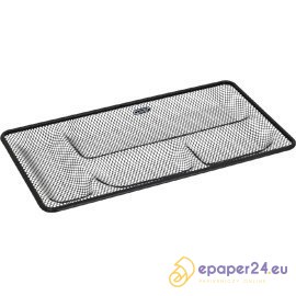 METALOWY PRZYBORNIK NA BIURKO CZARNY