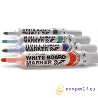 Marker do tablic Pentel Maxiflo MWL5W niebieski