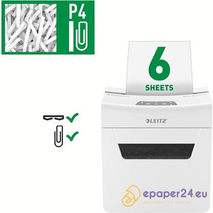 NISZCZARKA LEITZ IQ PROTECT 6 NISZCZARKA LEITZ IQ PROTECT 6